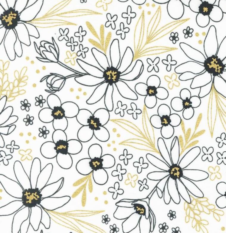 Gilded Metallic Paper - Gold - PER 1/4 YARD
