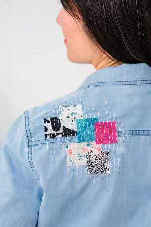 Patchwork Sashiko book