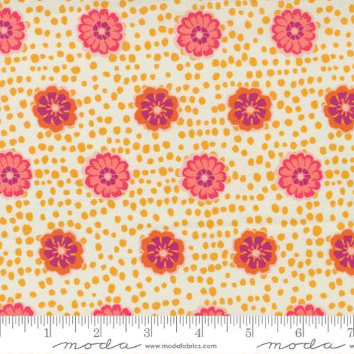 Paisley Rose, Ivory - PER 1/4 YARD