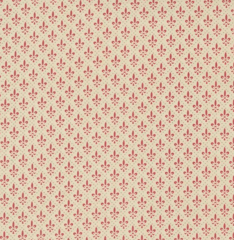 Chateau De Chantilly - Conde Blenders Fleur De Lis, Pearl - PER 1/4 YARD