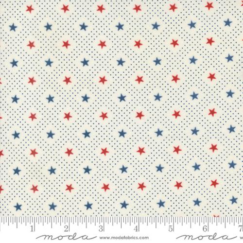 Grand Haven - Star, Cream - PER 1/4 YARD