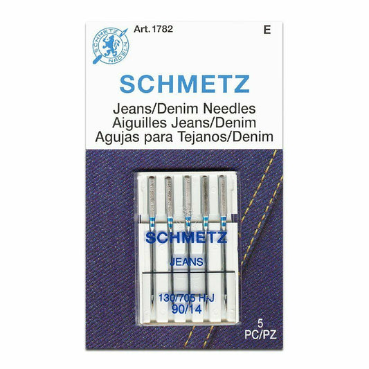 Schmetz Jeans/Denim Machine Needle, 90/14
