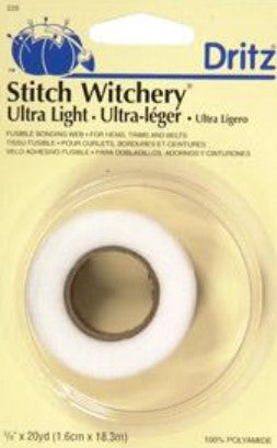 Stitch Witchery, Utra Lt, 5/8" x 20yd