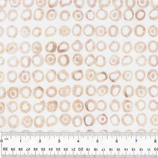 Chai Batik - Echo Dots, Milk - PER 1/4 YARD