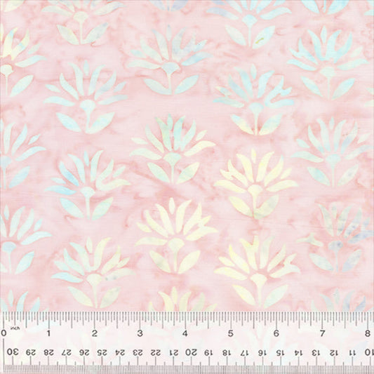 JDJ Iris Beauty Batik - Lotus, Carnation - PER 1/4 YARD