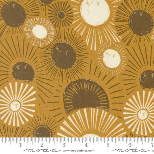 Things Above, Sunrise Sunset, Harvest Gold - PER 1/4 YARD