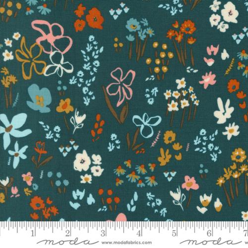 Things Above, Scattered Seeds, Deep Sea - PER 1/4 YARD