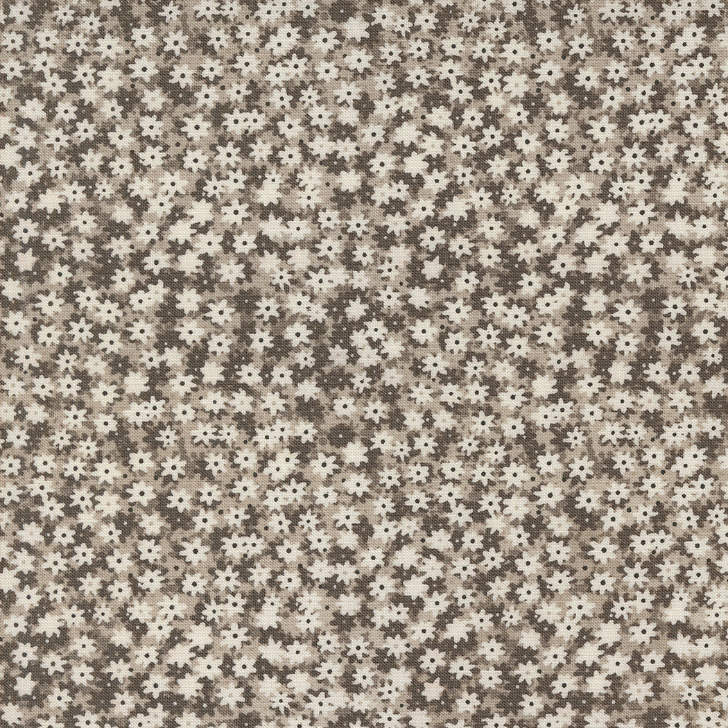 Bee Garden - Floral Phase, Silver - PER 1/4 YARD