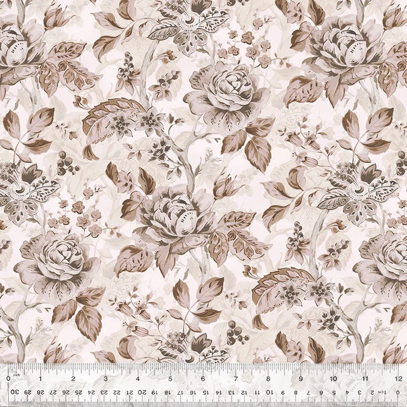 Dwell - Entourage, Cream - PER 1/4 YARD