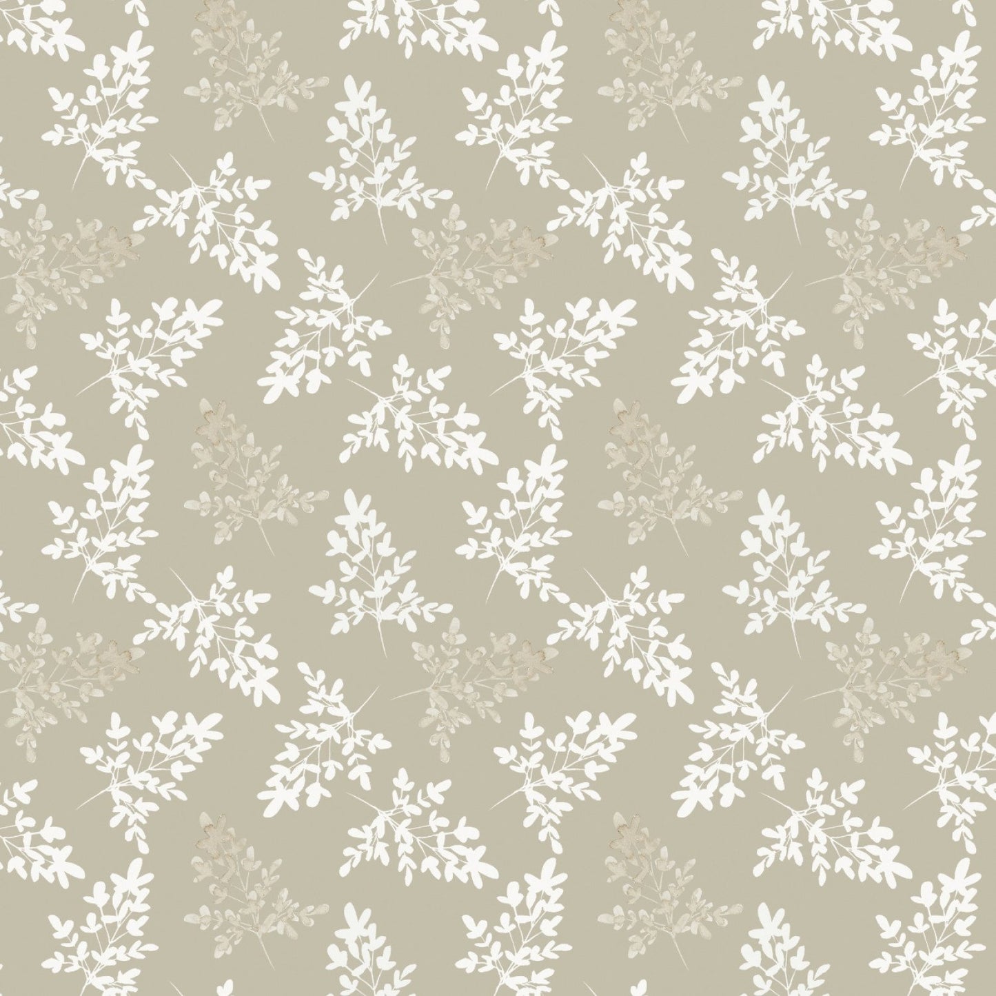 Peace & Wildflowers - Slip Through Time, Beige - PER 1/4 YARD