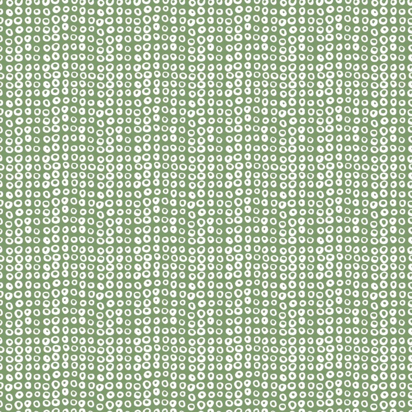 Peace & Wildflowers - Stepping Stones, Green - PER 1/4 YARD