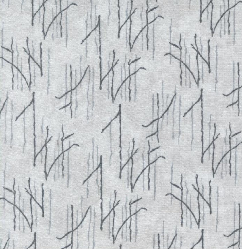 Silhouettes - Fog Grasses - PER 1/4 YARD