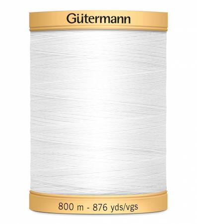 Gütermann Cotton 50 Solid 800m White