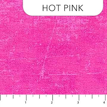 Canvas - Hot Pink- PER 1/4 YARD