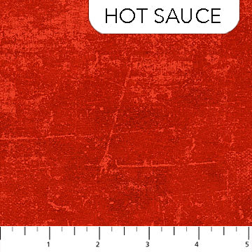 Canvas - Hot Sauce - PER 1/4 YARD