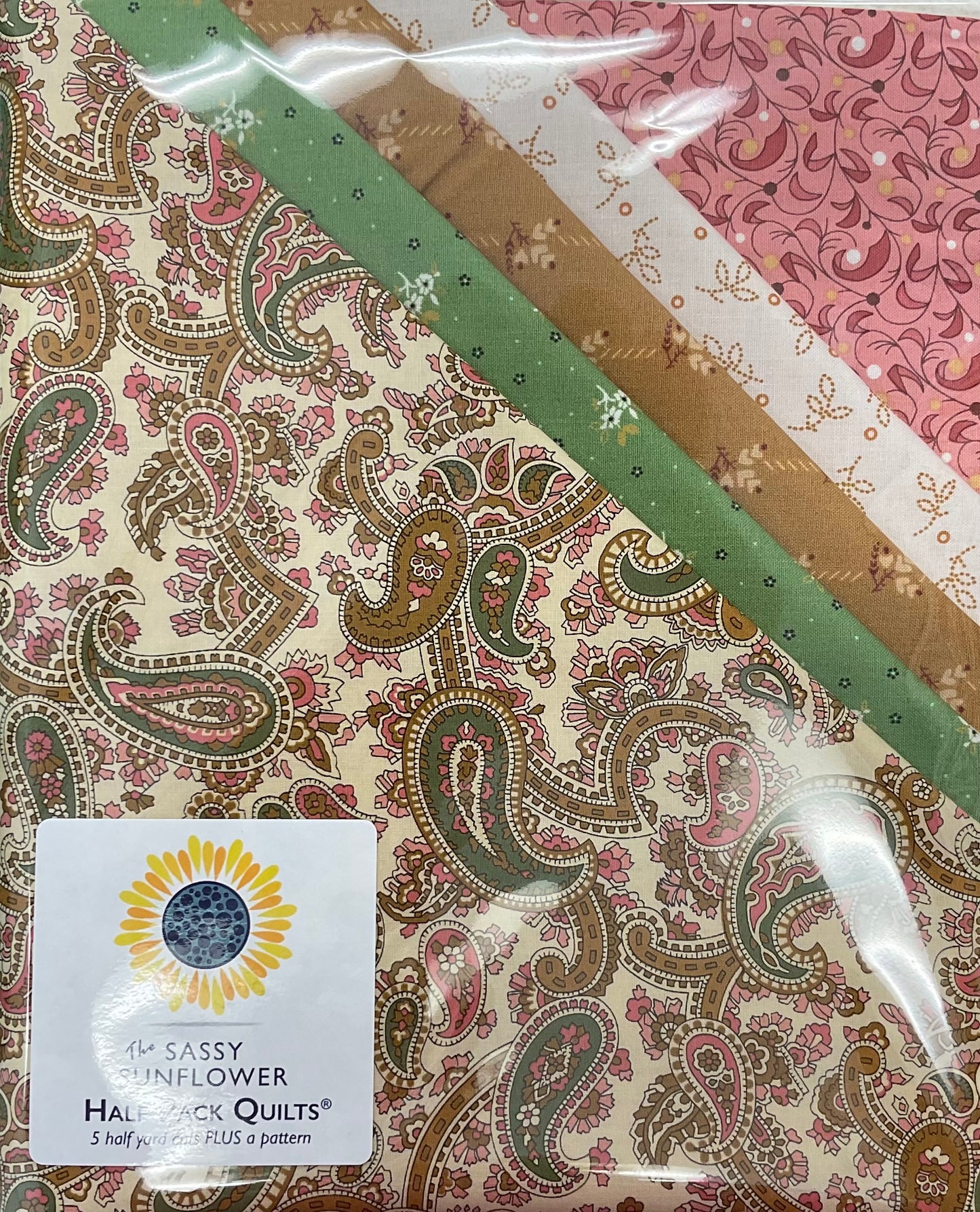 Sassy Sunflower Half Pack - Unity Paisley