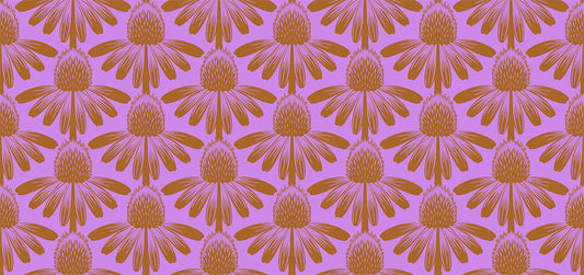 Indelible - Coneflower, Taffy - PER 1/4 YARD