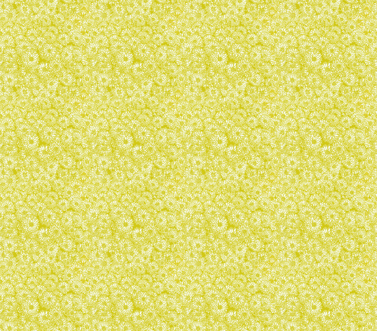 Indelible - Mums, Golden - PER 1/4 YARD