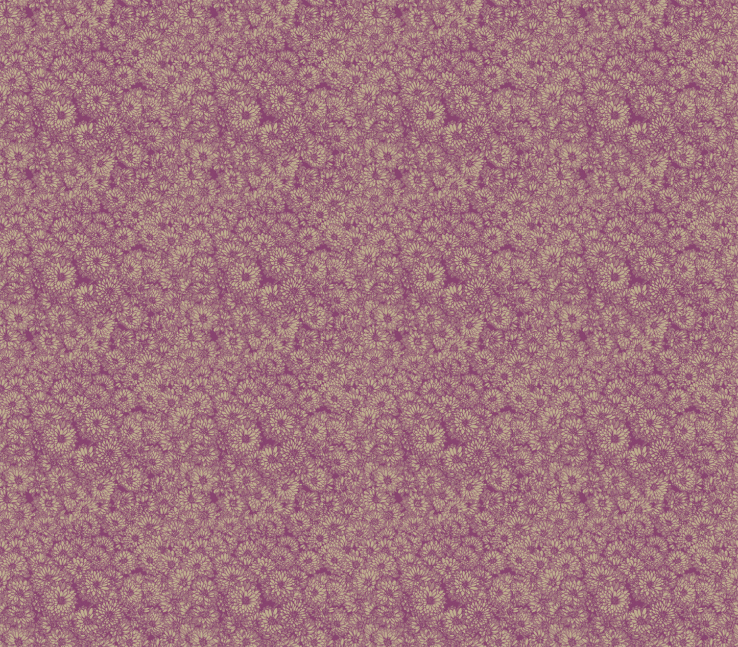 Indelible - Mums, Mauve - PER 1/4 YARD