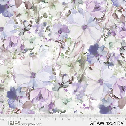 Arabesque - 108" Wide Back Purple