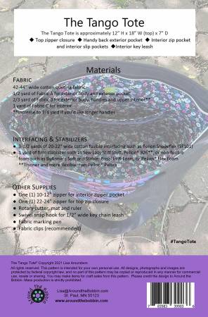 The Tango Tote Pattern