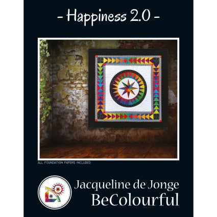 Happiness 2.0 Foundation Paper Piecing Pattern