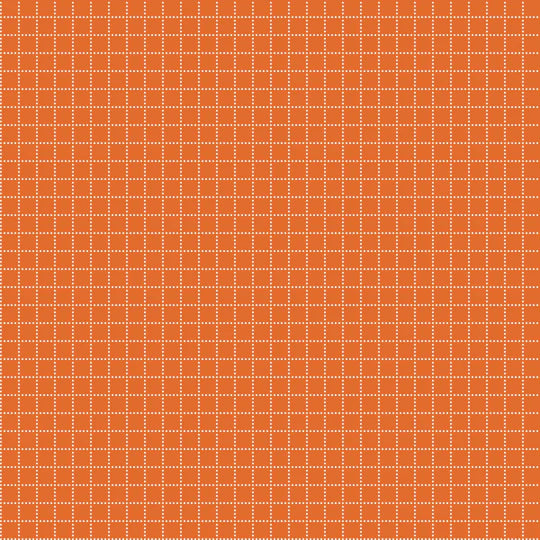 Back & Forth - Square Dance, Carrot - PER 1/4 YARD