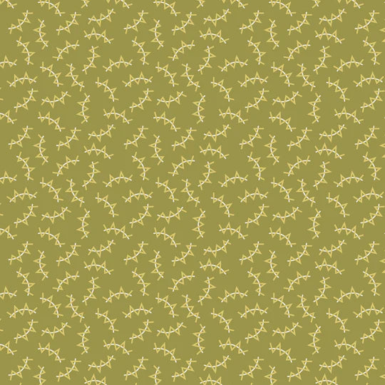 Back & Forth - Zig Zag, Green Hills - PER 1/4 YARD
