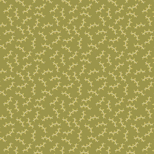 Back & Forth - Zig Zag, Green Hills - PER 1/4 YARD