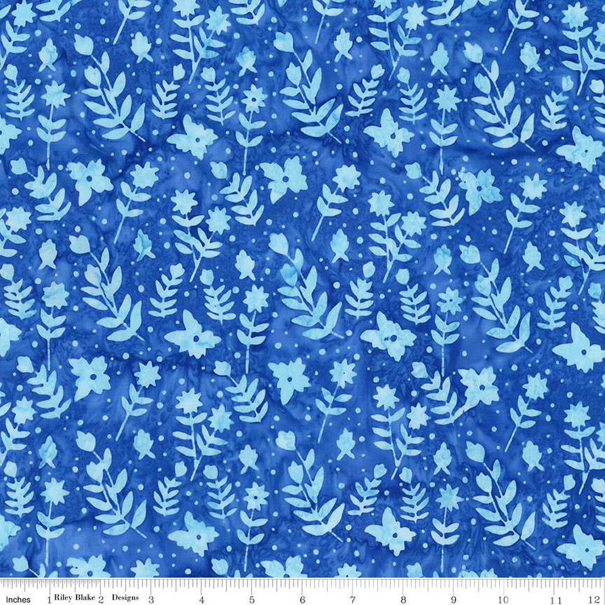 Daisy Dots Batiks - Pool Party - PER 1/4 YARD