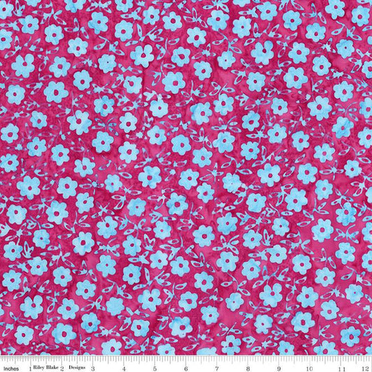 Daisy Dots Batiks - Prismatic Bliss - PER 1/4 YARD