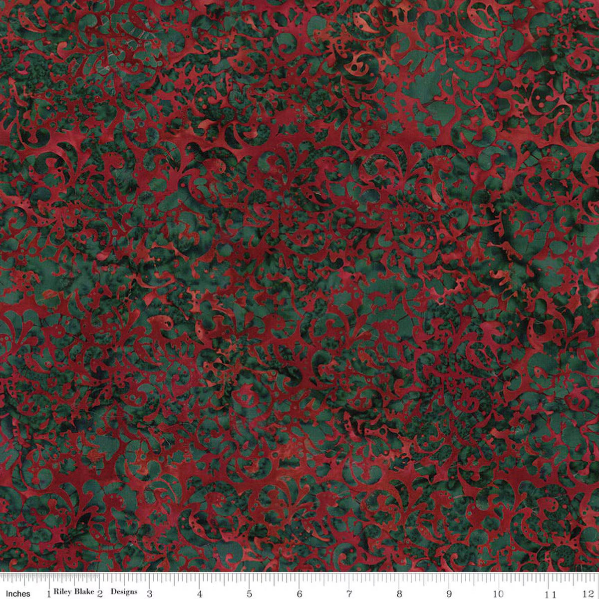 Legacy Batiks - Raspberry Jade - PER 1/4 YARD
