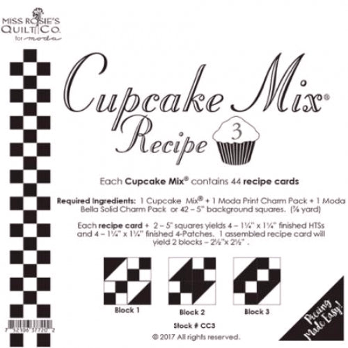 Miss Rosie's Quilt Co - Cupcake Mix Recipe 3
