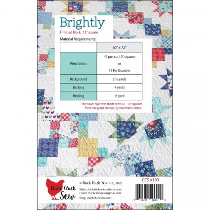 Brightly Quilt Pattern