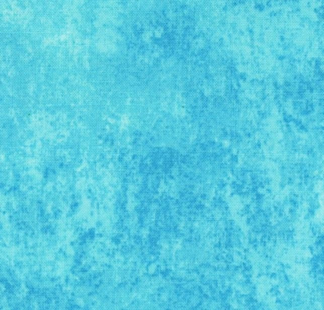 108" Aqua Smudge of Color Wide Back