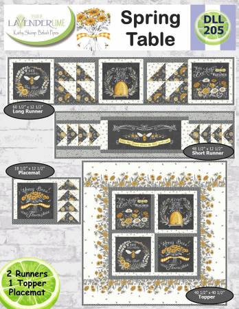 Spring Table Pattern