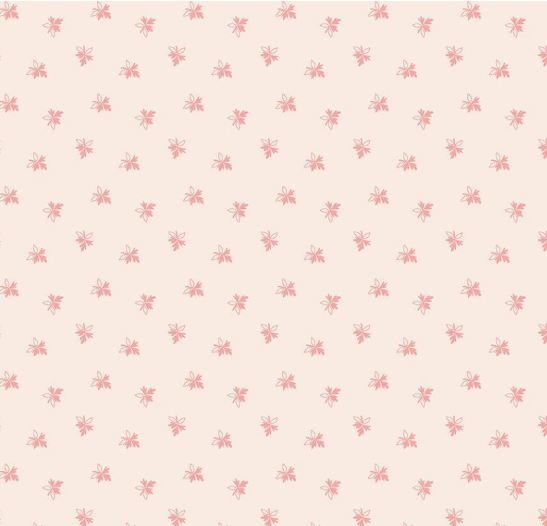 Gentler Times - Endearing Coral - PER 1/4 YARD