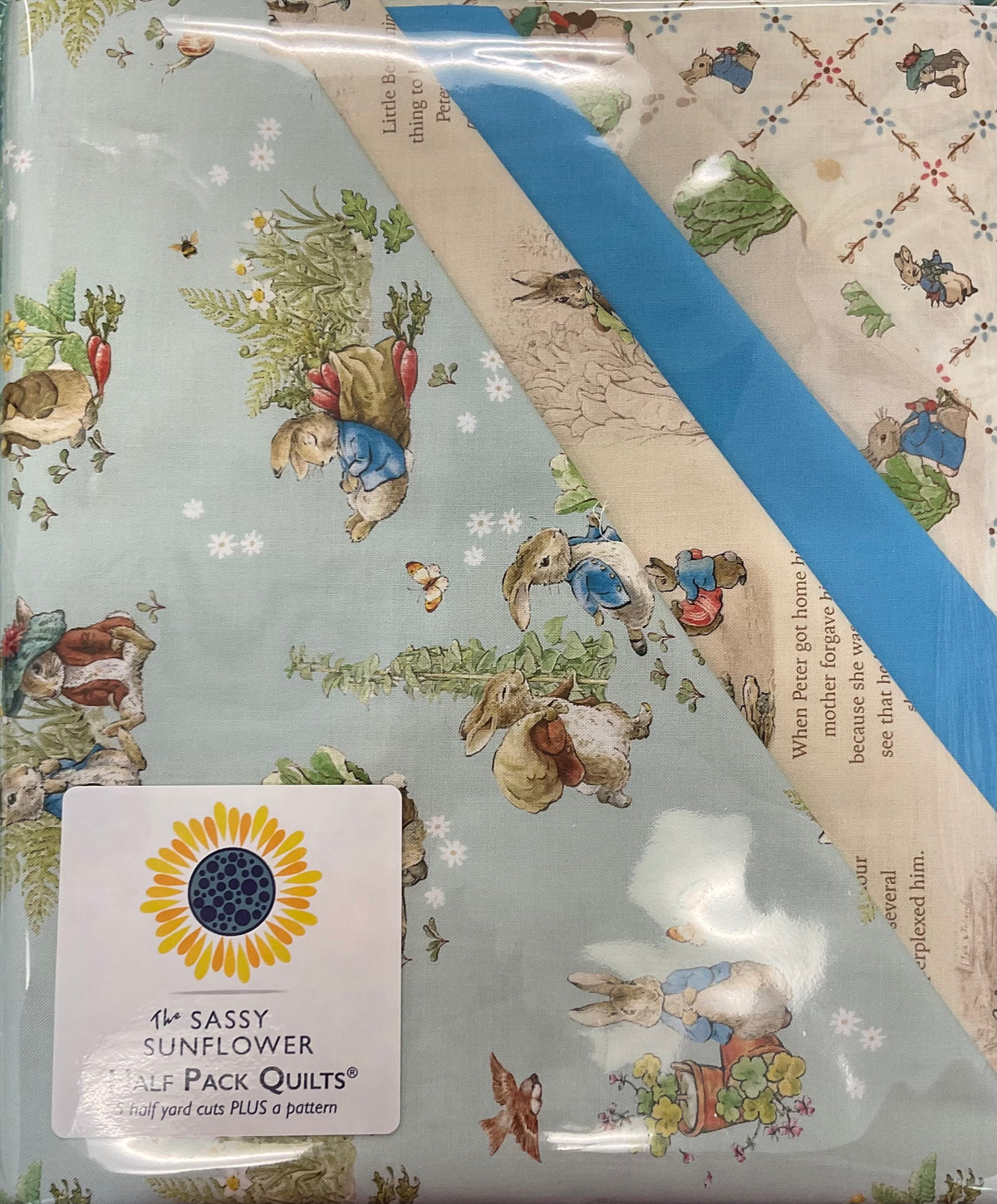 Sassy Sunflower Half Pack - Peter Rabbit & Benjamin Bunny Blue