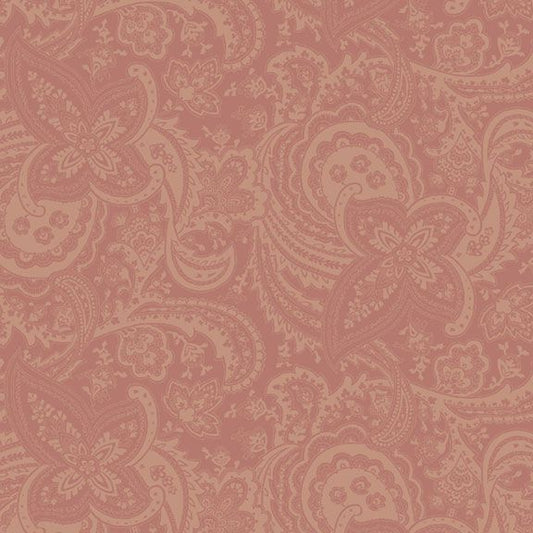 First Blush - Paisley, Pink - PER 1/4 YARD