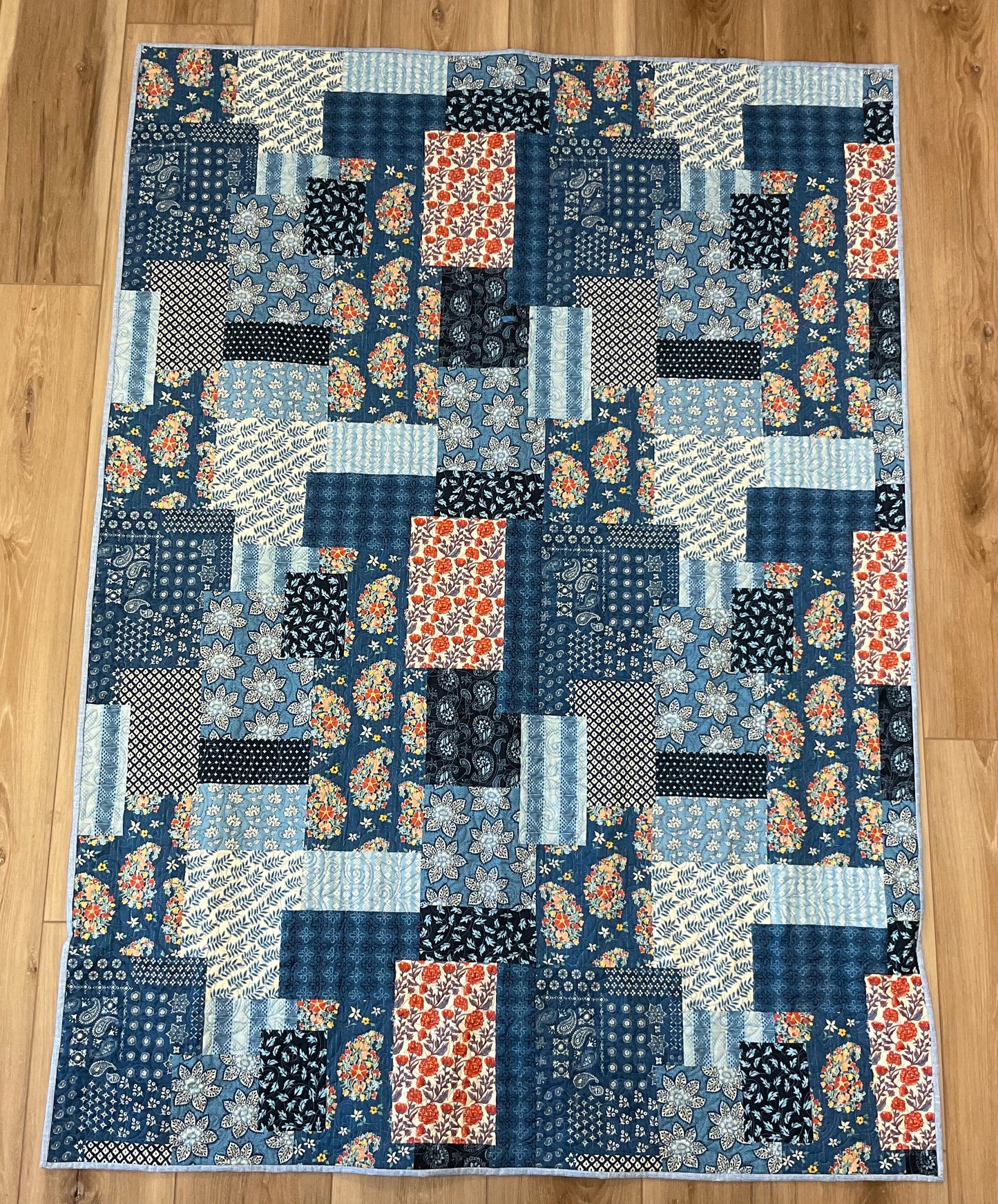 Cadence Quilt - Shop Sample 42" x 58"