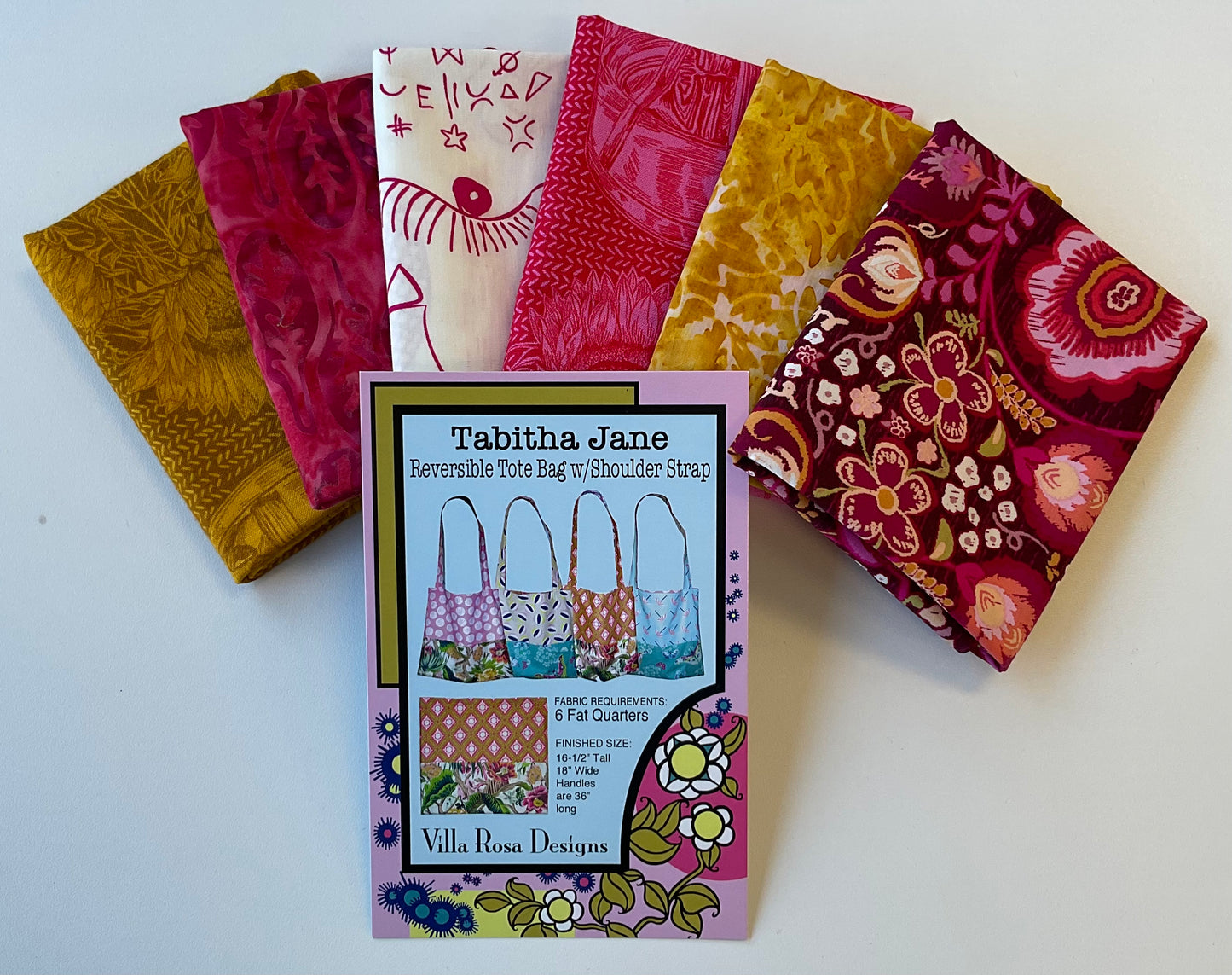 Tabitha Jane Reversible Tote Bag Kit