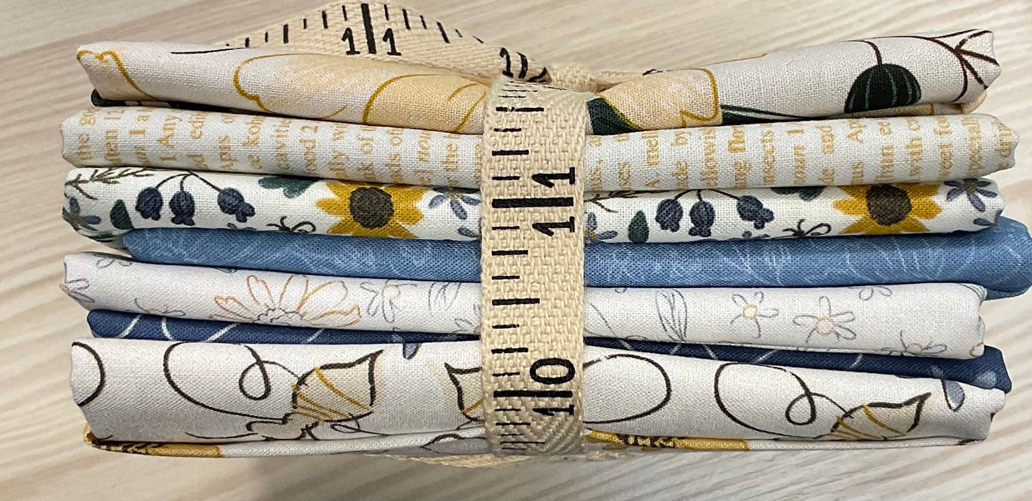 Honey Bee Fat Quarter Pack (7 FQs)