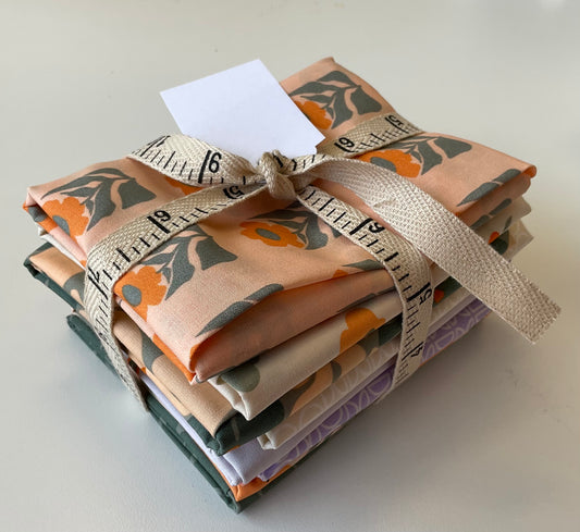 Tangerine - Fat Quarter Bundle, 9 pcs