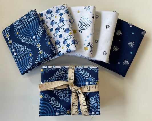The Gift of Light Fat Quarter Pack (5 FQs)