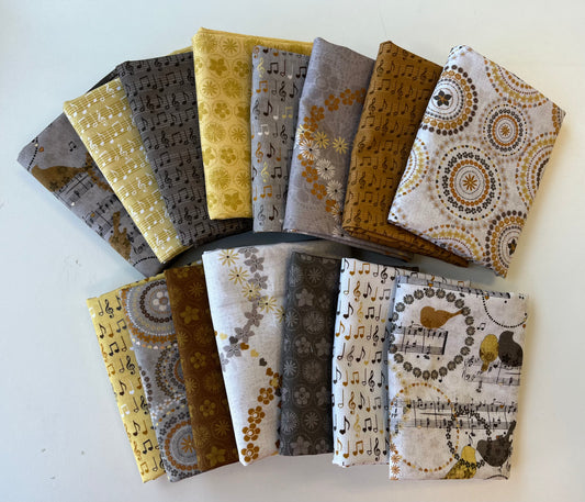 Song Bird Fat Quarter Bundle (15 FQs)