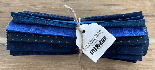 Roll of Quarters - Dark Blue (10 quarter yards)