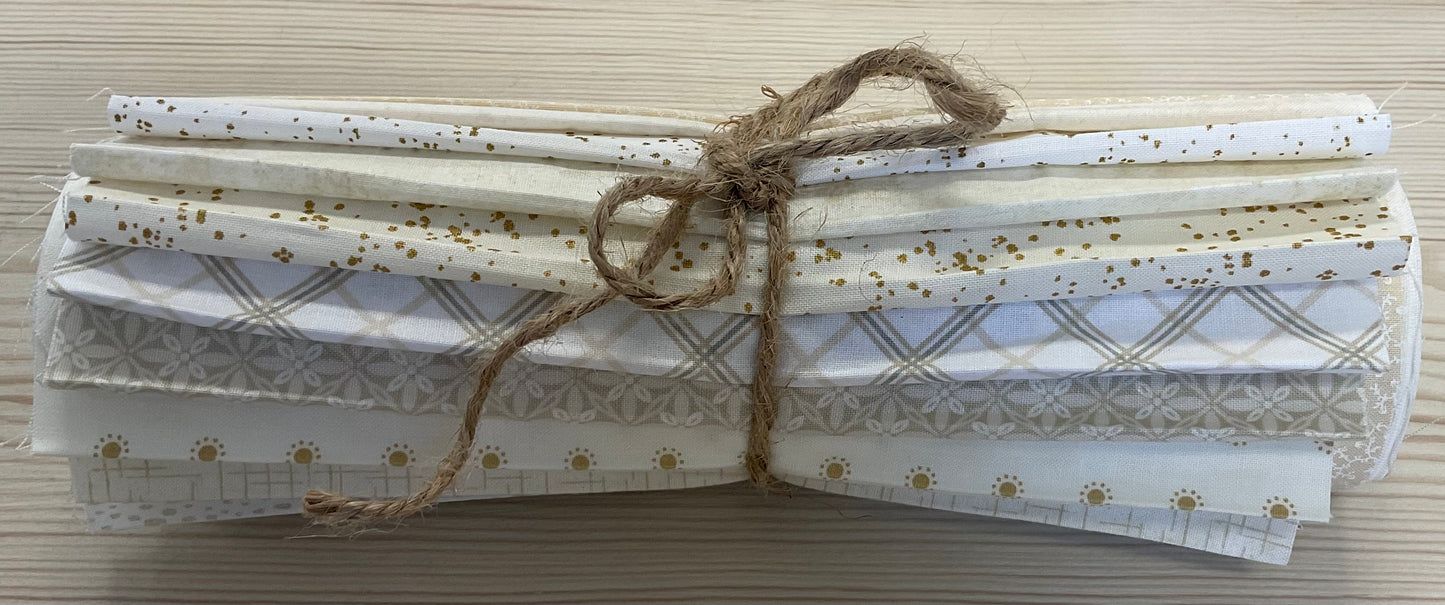 Neutral Roll of Quarters - Cream (10 quarter yards)