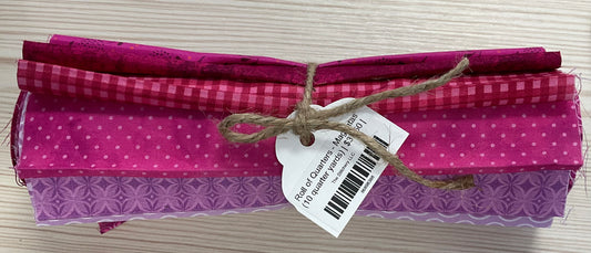 Roll of Quarters - Magentas (10 quarter yards)