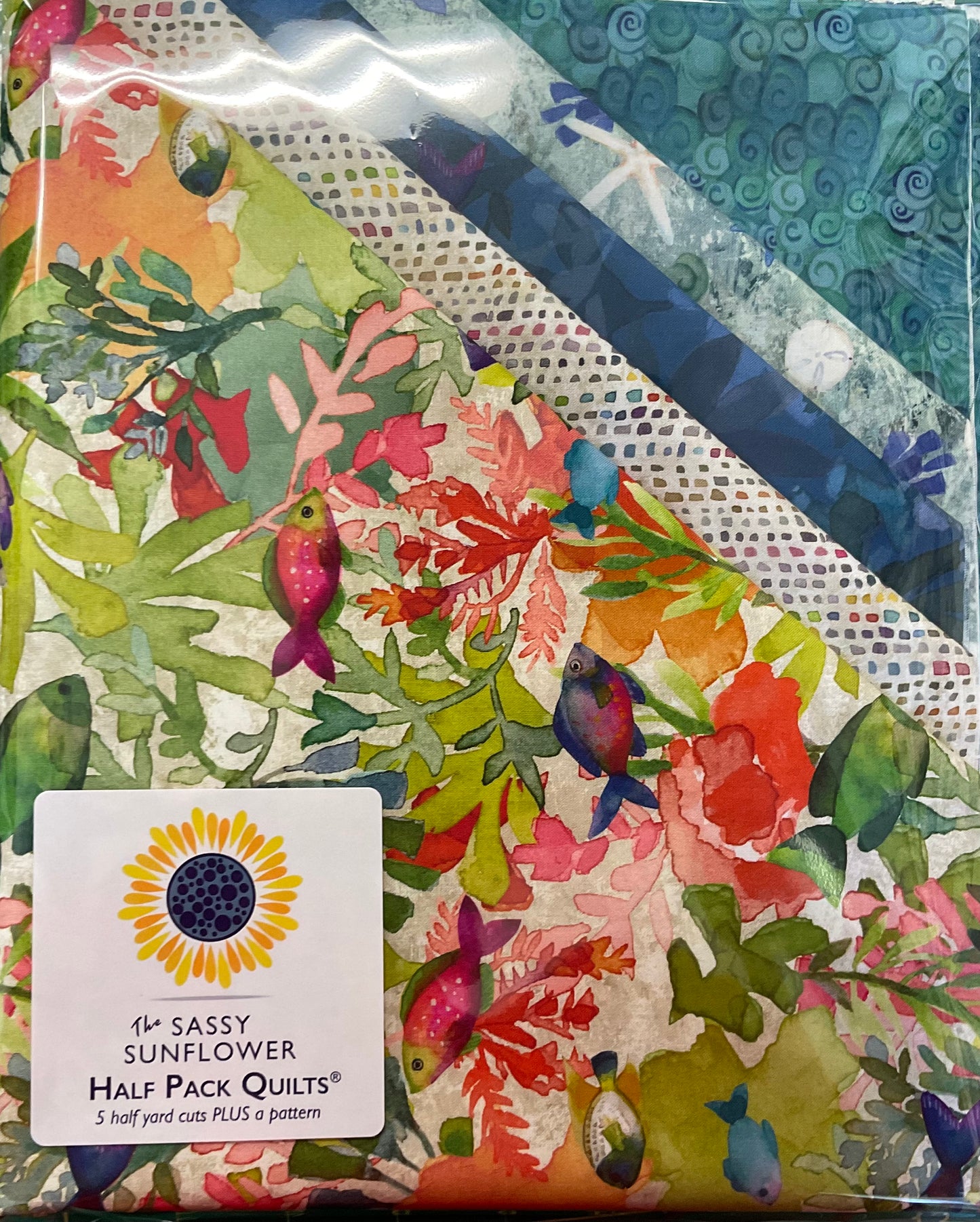 Sassy Sunflower Half Pack - Coral Reef
