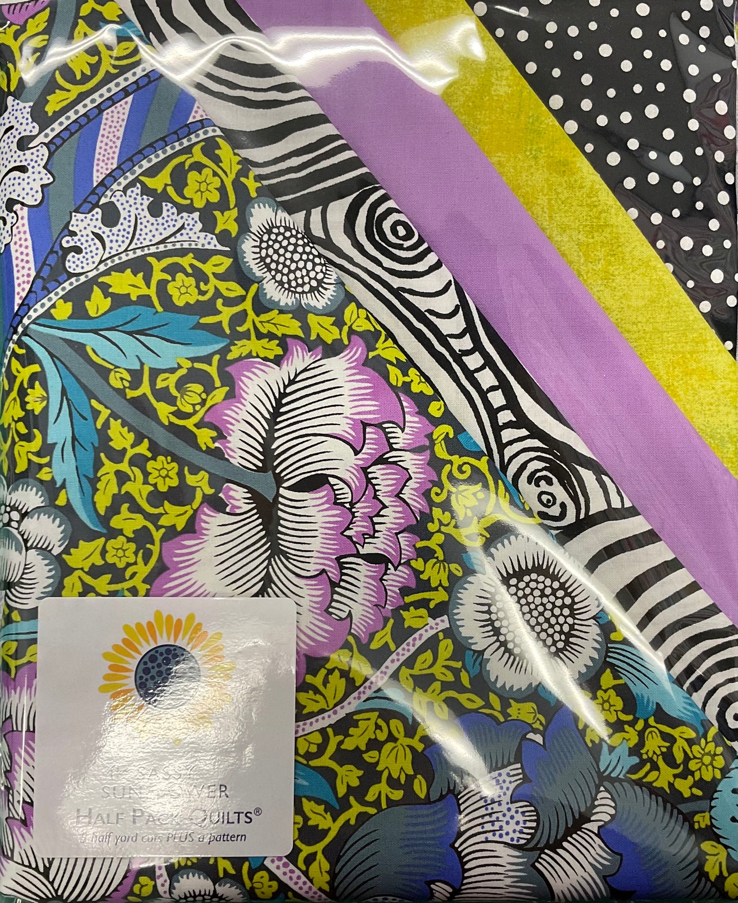 Sassy Sunflower Half Pack - Kaffe x Morris Wandle Contrast